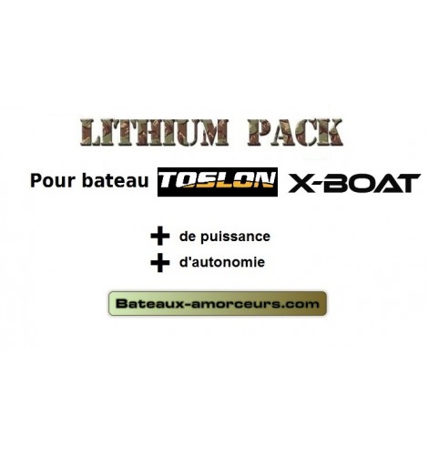 Batterie lithium 12ah pour anatec maxboat -  Le plus  grand choix d'amorceurs